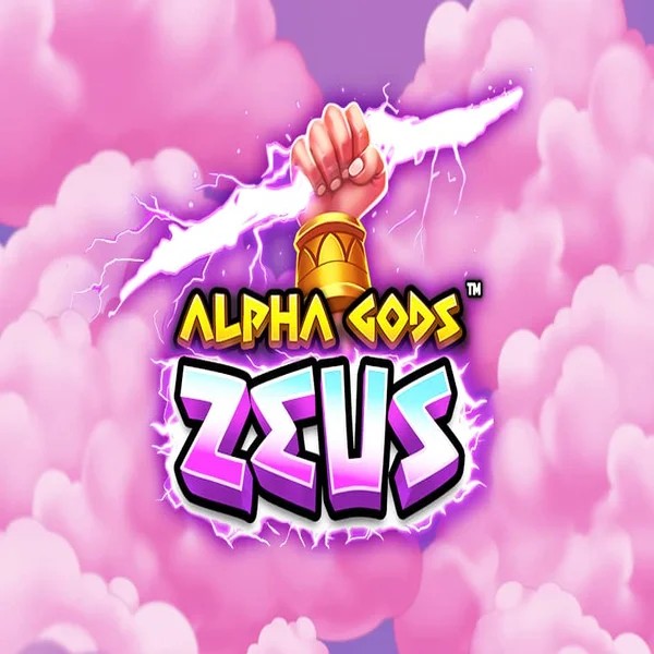 Official Slots logo: Alpha Gods Zeus by PearFiction Studios at PlayMojo Casino