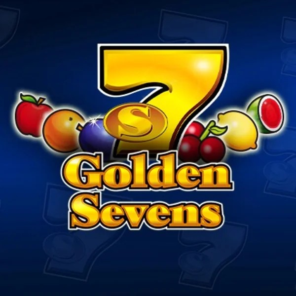 Golden Sevens slot logo by Greentube at PlayMojo Casino