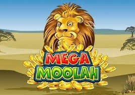 Mega Moolah slot casino game by Games Global – featured logo at PlayMojo Casino