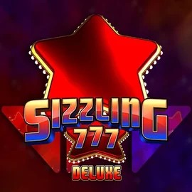 Sizzling 777 Deluxe slot logo by Wazdan at PlayMojo Casino